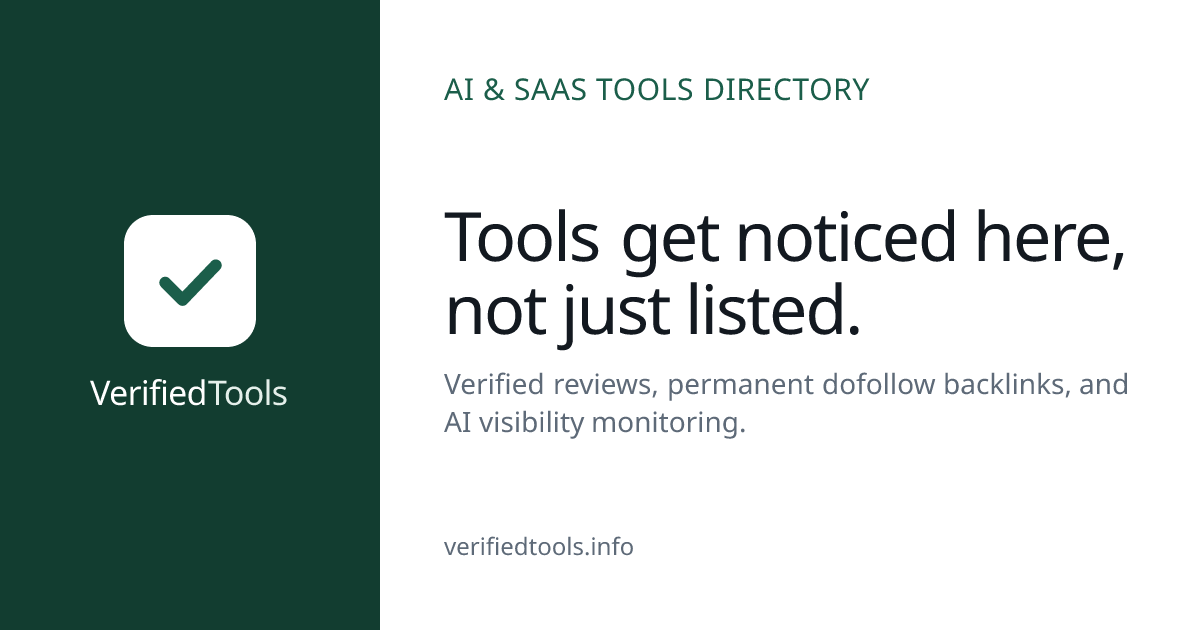 Verified Tools screenshot 1